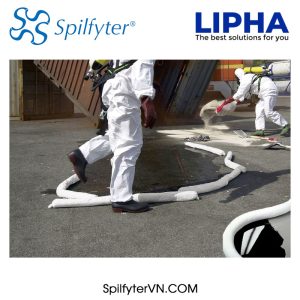 Sock thấm đa năng Spilfyter OSW-34 FyterTech USA OIL SORBENT SOCK (chuyên dùng thấm dầu tràn dầu loang) 5 OIL ONLY SORBENT SOCKS spilfyter vietnam liphatech 3