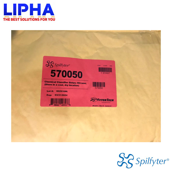 Que định danh hóa chất - chất lỏng tràn đổ Spilfyter Chemical Classifier Strip 570050 (đóng gói 50 cái/hộp) Chính Hãng USA - COCQ Que định danh hóa chất - chất lỏng tràn đổ Spilfyter Chemical Classifier Strip 570050 (đóng gói 50 cái/hộp) Chính Hãng USA - COCQ