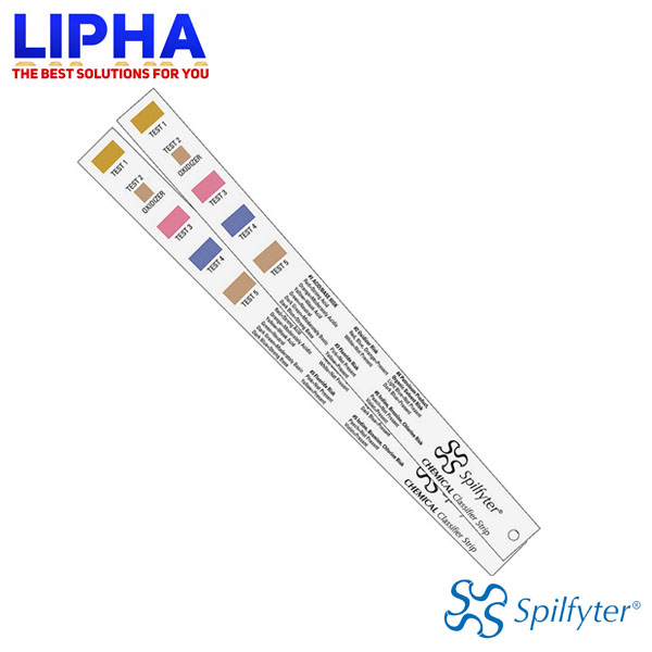 Que định danh hóa chất - chất lỏng tràn đổ Spilfyter Chemical Classifier Strip 570050 (đóng gói 50 cái/hộp) Chính Hãng USA - COCQ Que định danh hóa chất - chất lỏng tràn đổ Spilfyter Chemical Classifier Strip 570050 (đóng gói 50 cái/hộp) Chính Hãng USA - COCQ